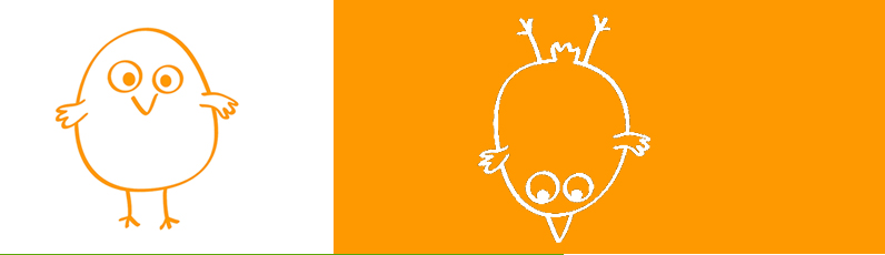 pájaro naranja